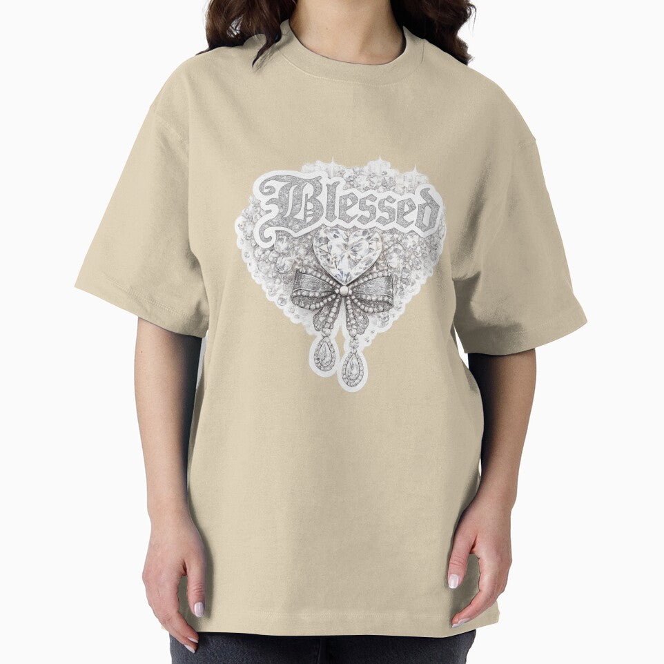 Blessed – Rhinestone Glam Faith Aesthetic Design by Aura.Creative