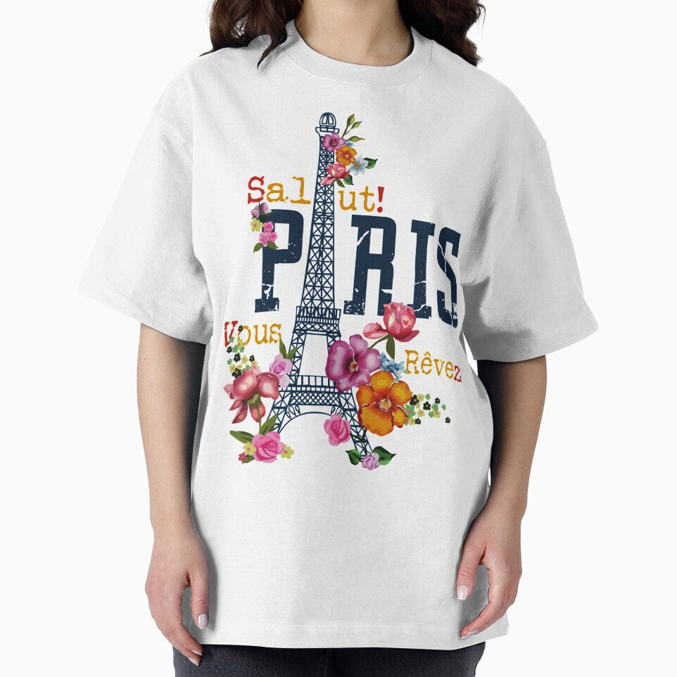 SALUT PARIS amazing classic and premium design t-shirt by abdallatigle