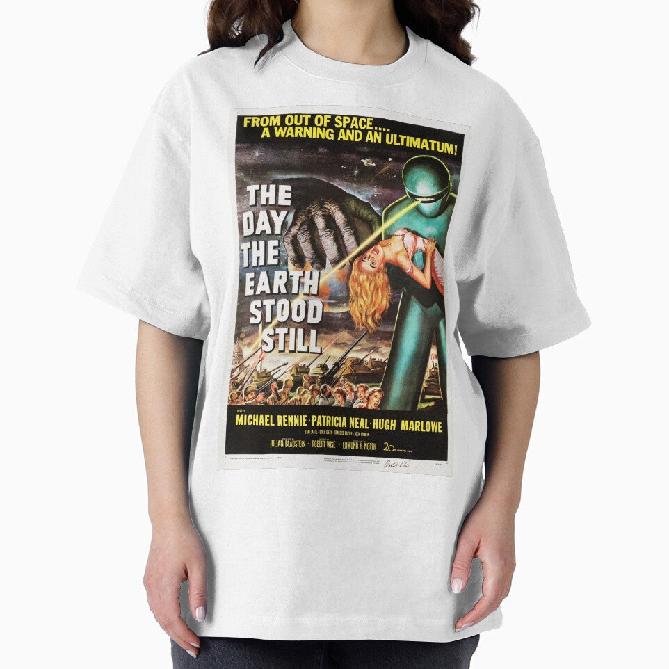 THE DAY THE EARTH STOOD STILL Hollywood Cult Sci Fi Vintage Movie Posters. by retroposters