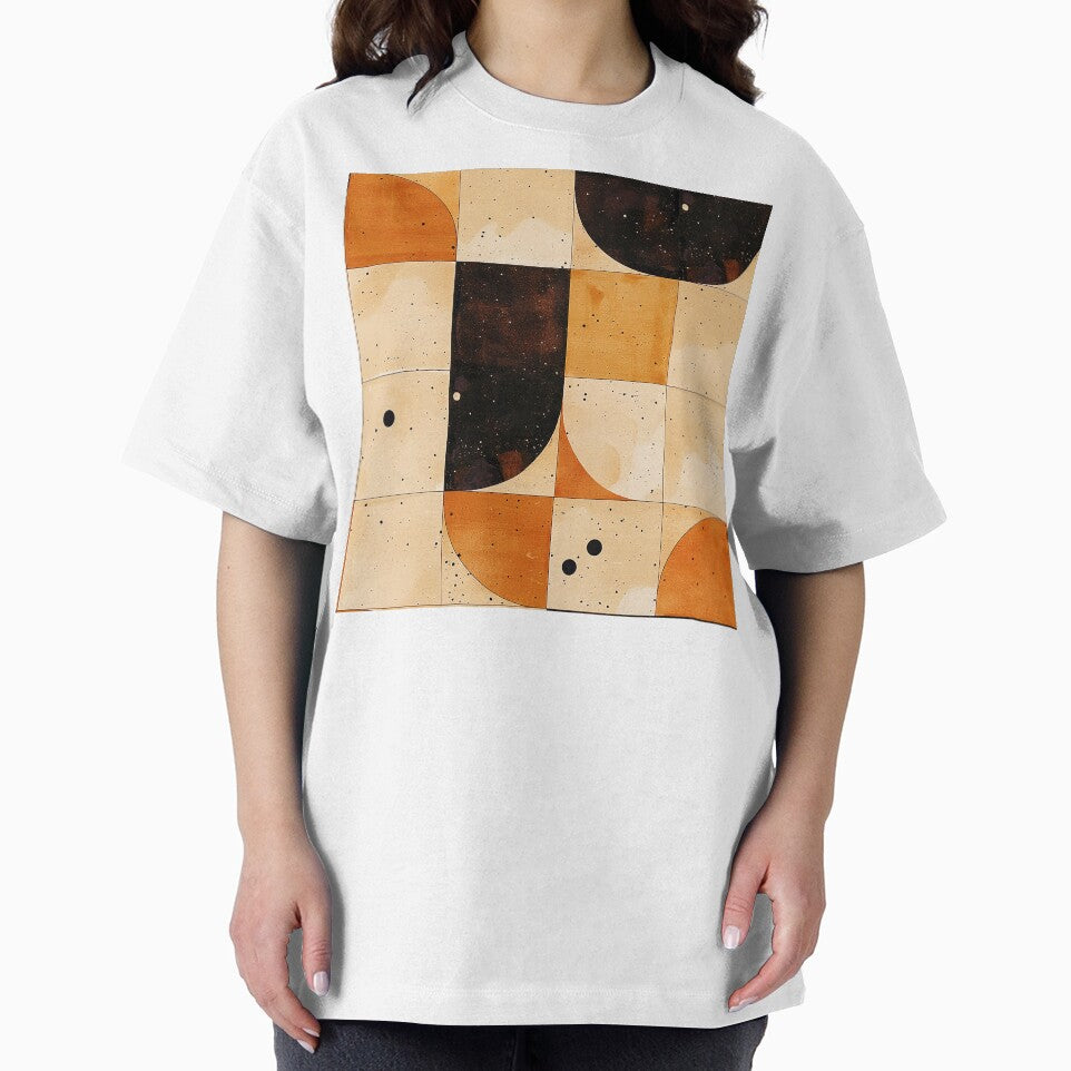 Boho Earthtones, Neutral, And Sand Hues Geometric Abstract by DEC02