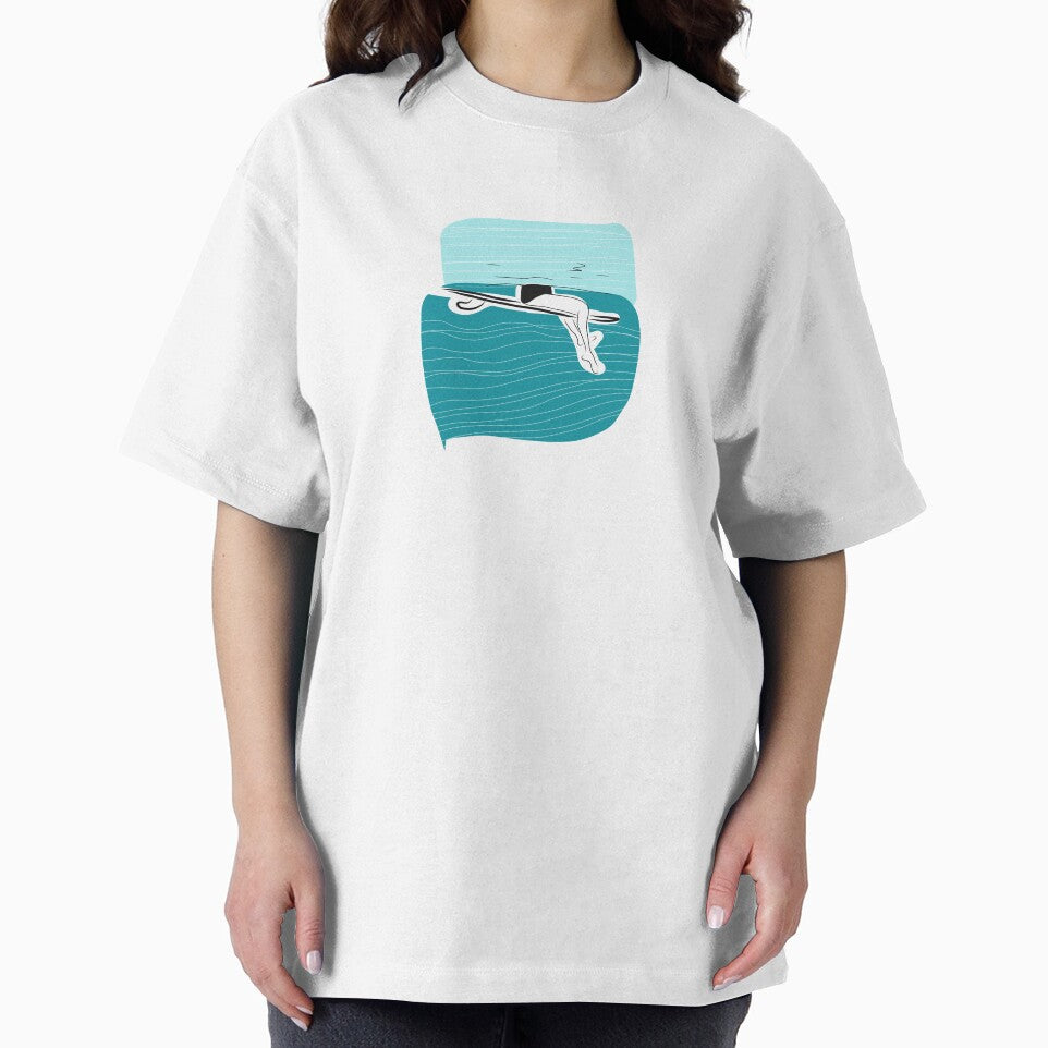 Sitting waiting for the wave surfing minimalist by Tropical Blood