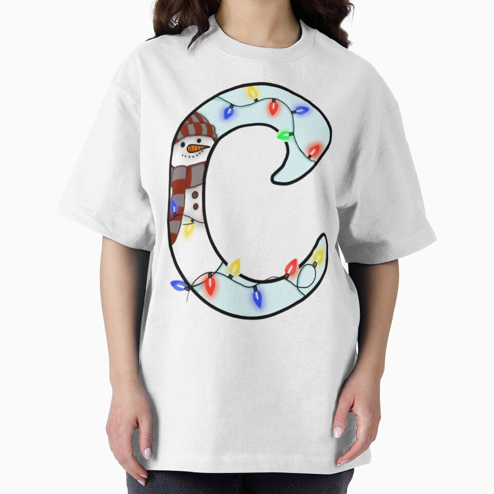 Holiday themed letter C by Artistkhg