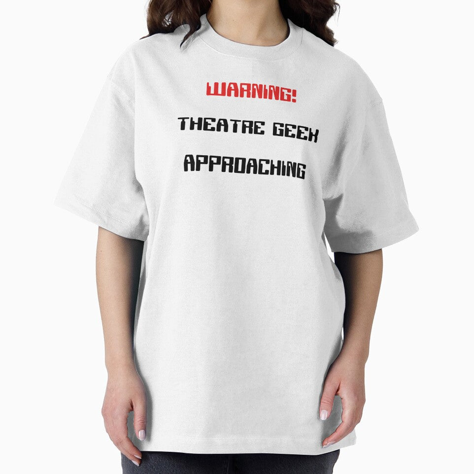 Funny Theatre Geek Approaching Warning Gift by Stageystuff