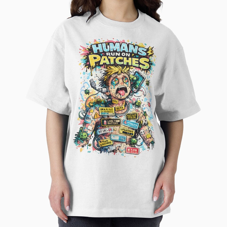 Humans run on patches by VRmotoblog