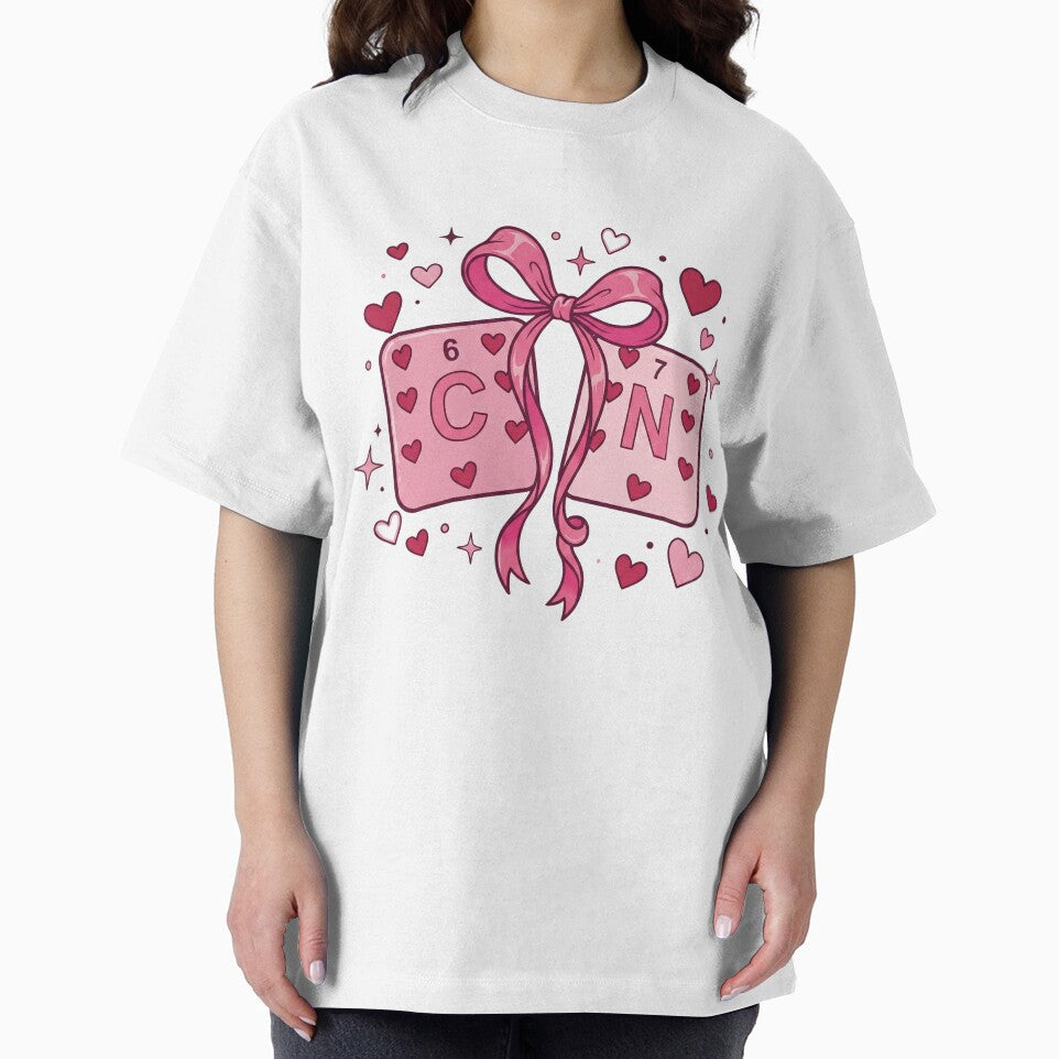 67 Periodic Table Valentines Day Science Teacher Coquette by Mixmint