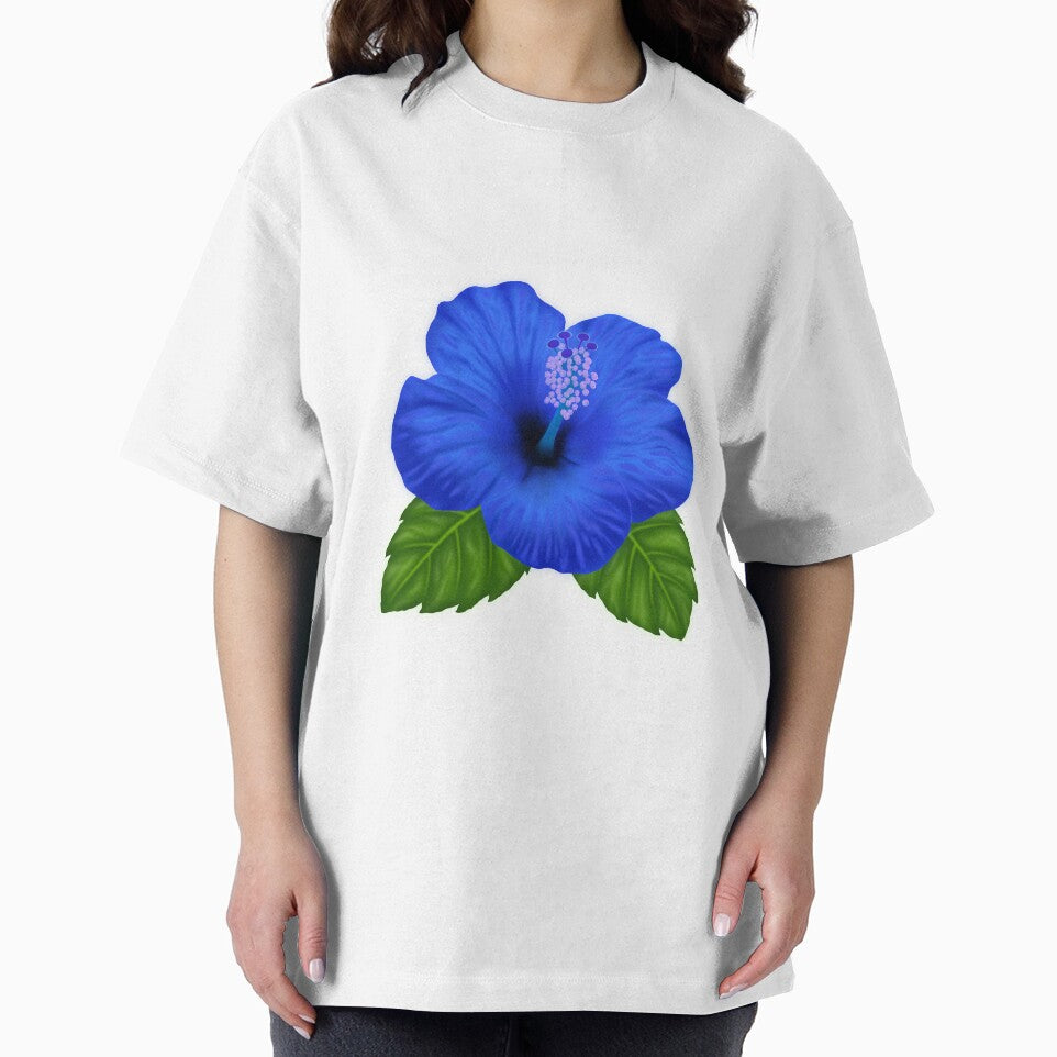 Blue Hibiscus flower by PMDesigns222