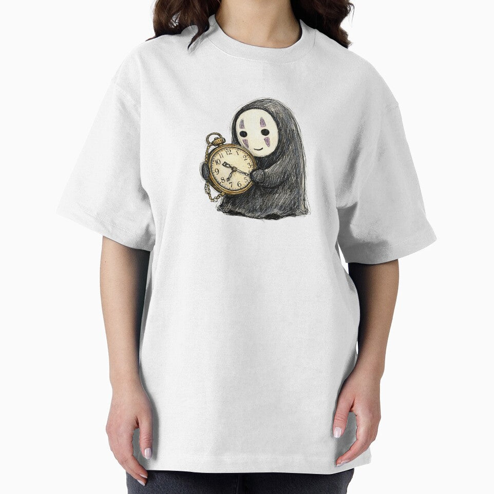 NO FACE WITH VINTAGE POCKET WATCH by LIS AND MELIVERSO