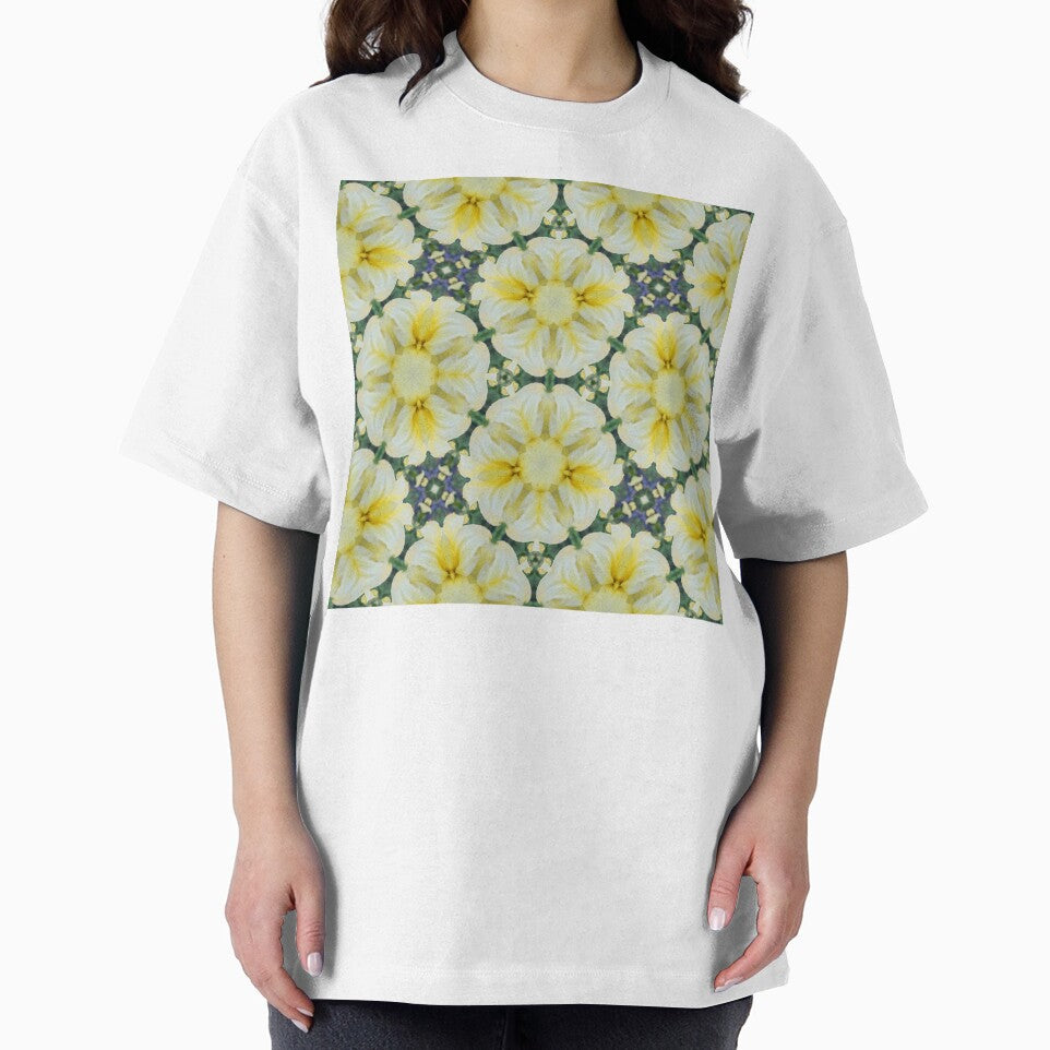 Dazzling Light Yellow Daylily Design by Stabrowska Designs