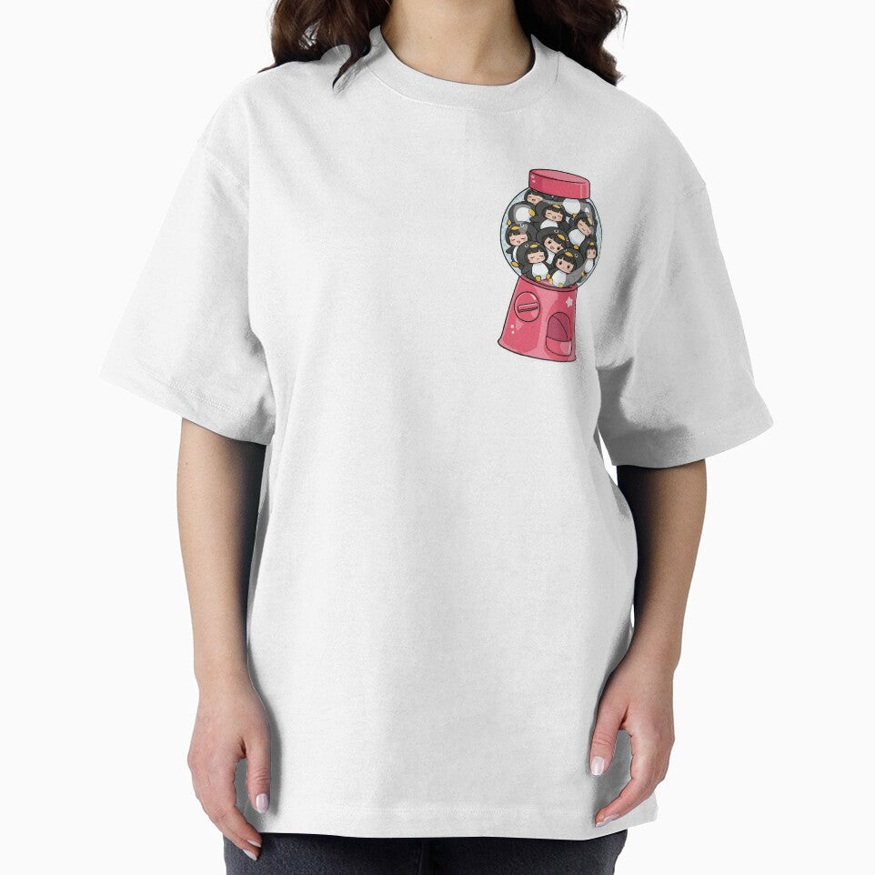 Kawaii Penguin Gacha Machine Gugu Gaga – Cute Chibi Capsule Toy Aesthetic Design by aiqdelicia