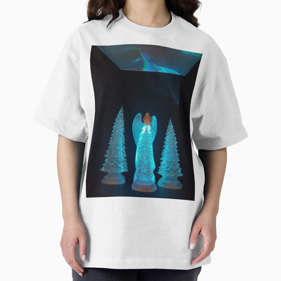 Christmas Teal Angles, Holiday Reflections, Blue Christmas, Christmas Trees, Festive Image by LCAppling