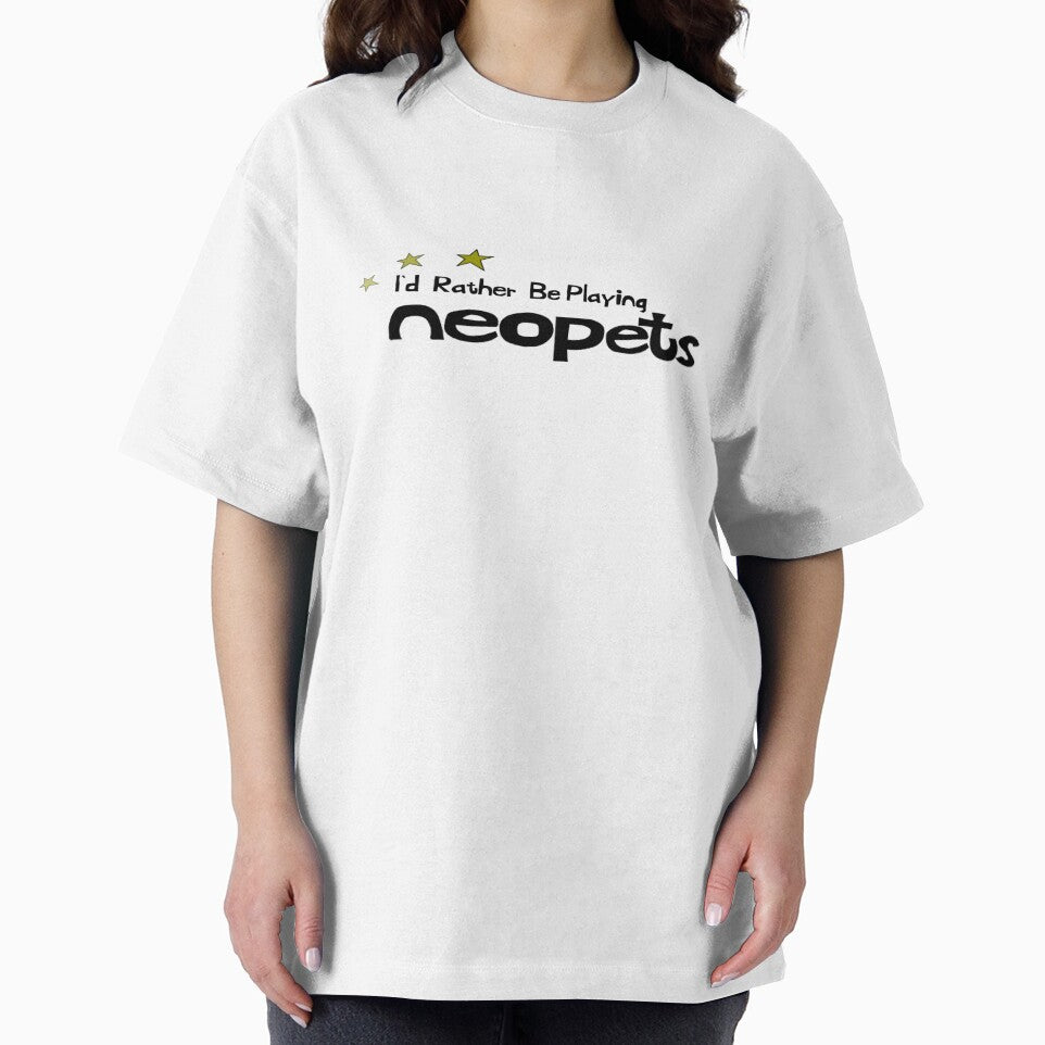 I'd Rather Be Playing Neopets by Its Just Quince