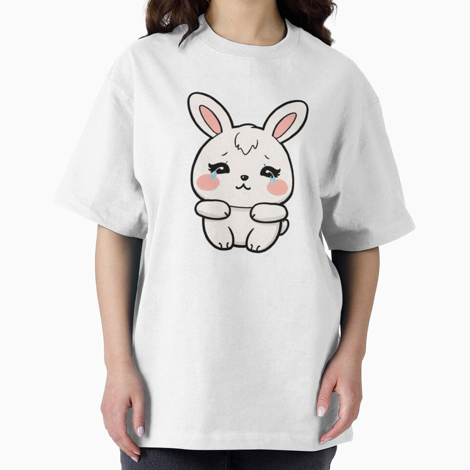 Crying Bunny Kawaii Pastel by PastelPaws Atelier