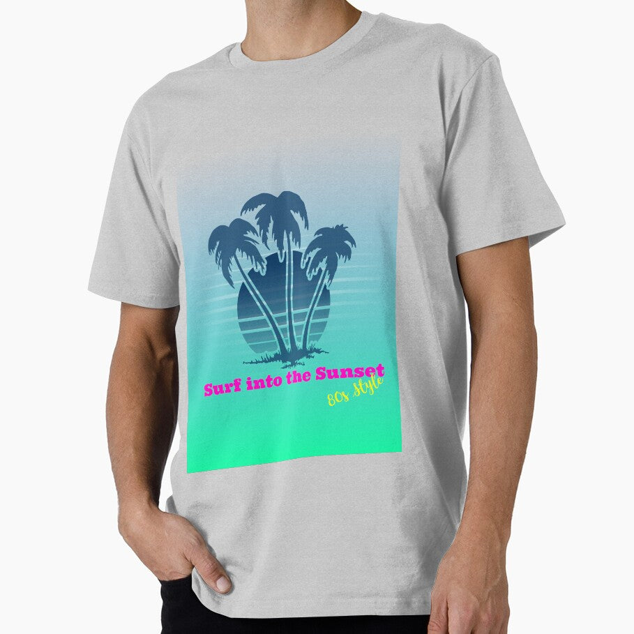 Surf into the Sunset - 80s Style. by SP-Printable