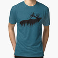 Deer and Evergreens Hunting by LemonRindDesign