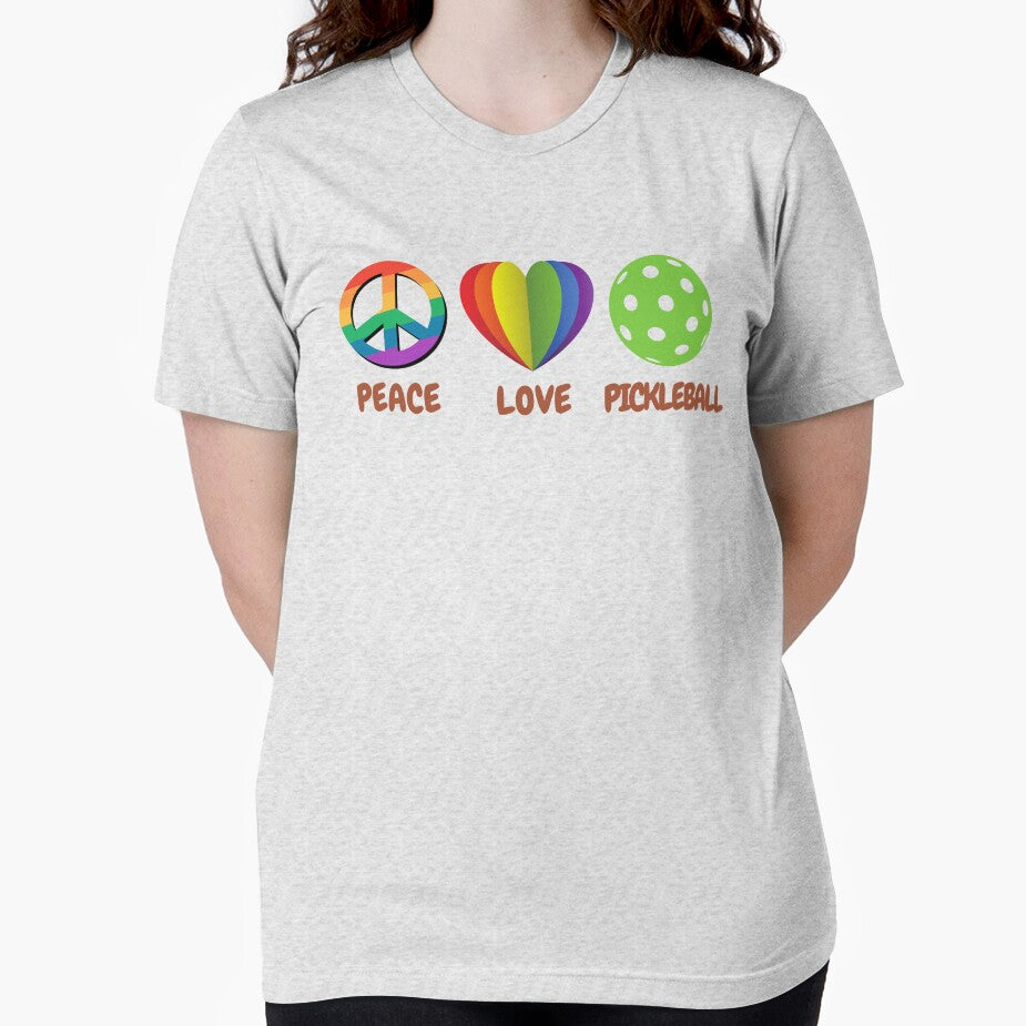 Peace Love Pickleball by Wanc Designs