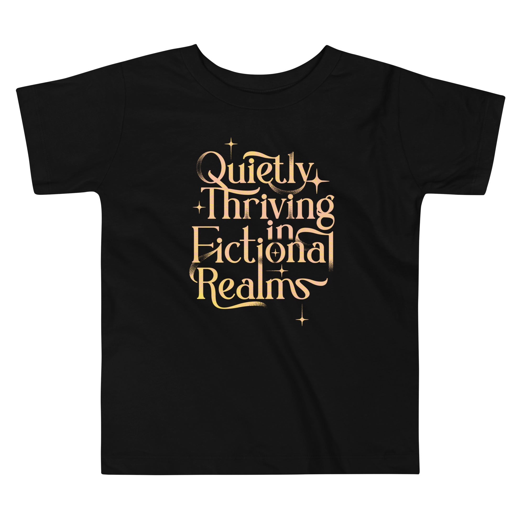 Quietly Thriving In Fictional Realms Kid's Toddler Tee