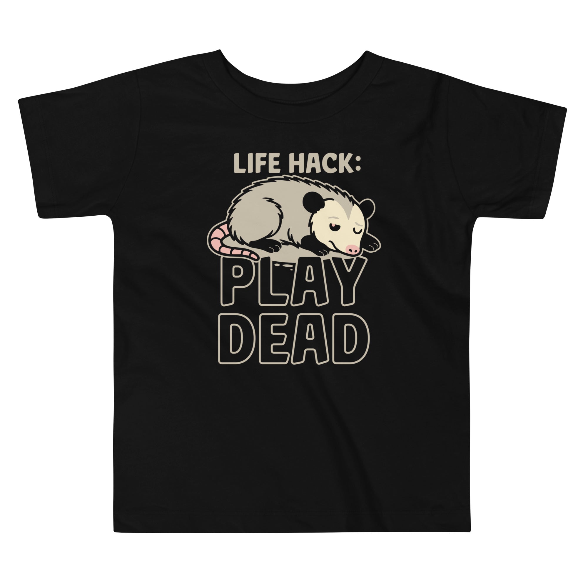 Life Hack Play Dead Kid's Toddler Tee