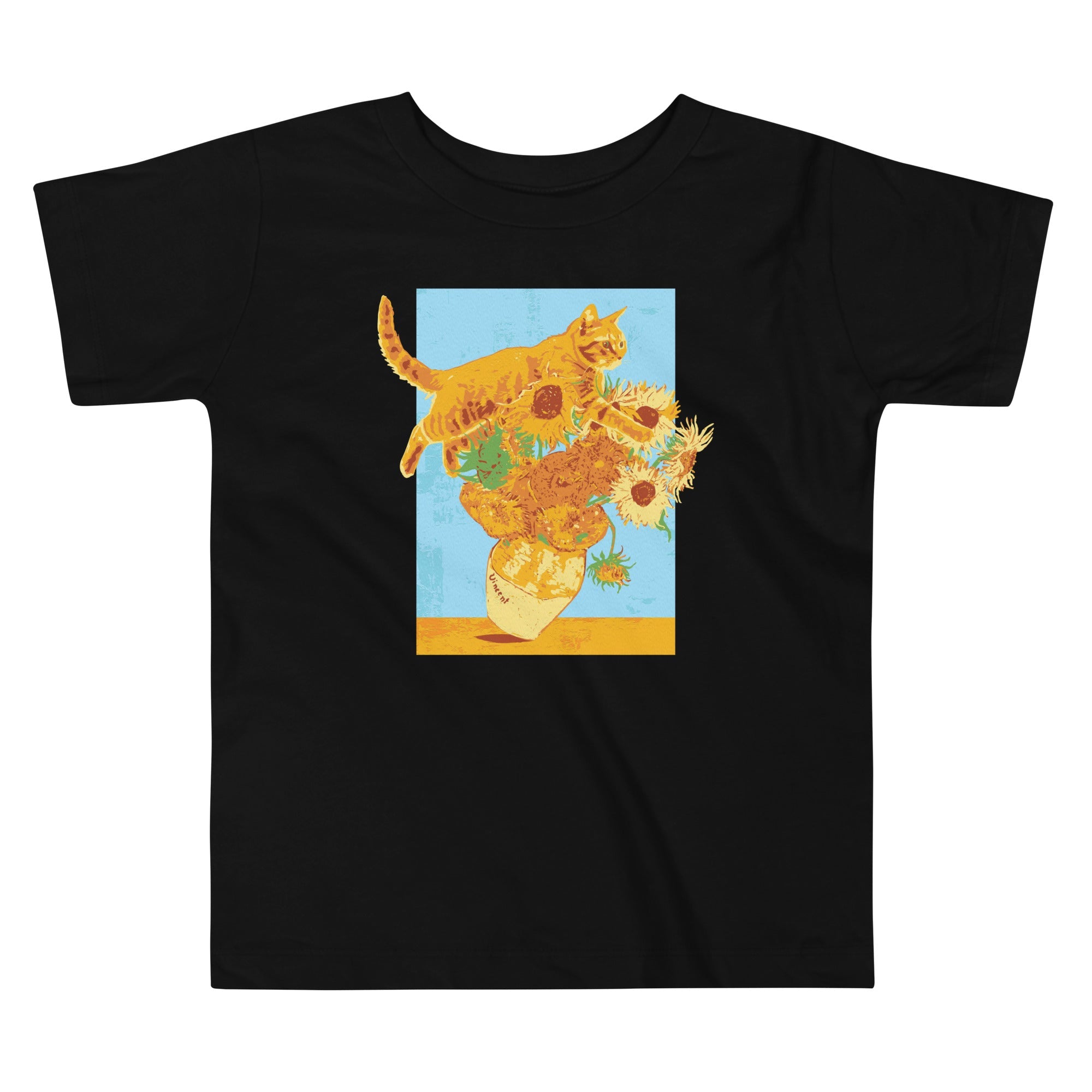 Van Gogh's Cat Kid's Toddler Tee