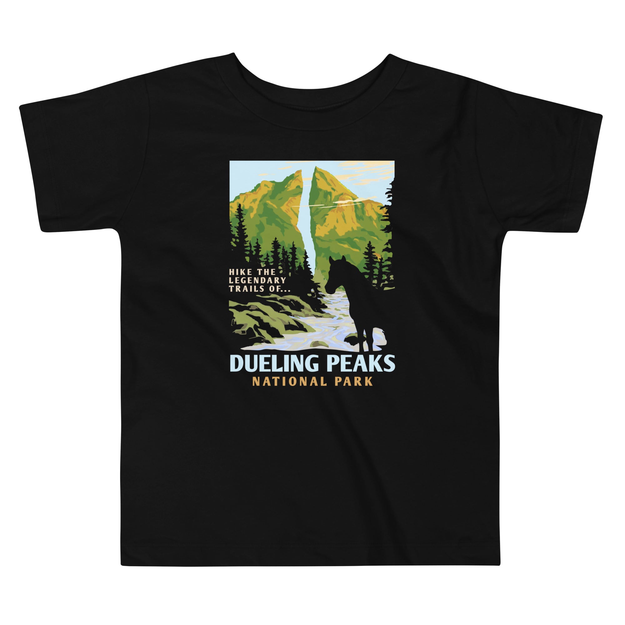Dueling Peaks National Park Kid's Toddler Tee