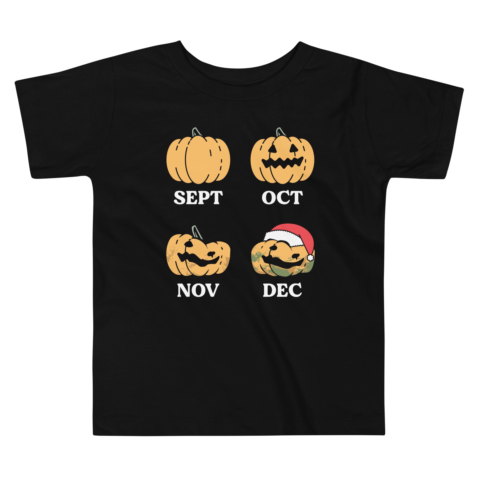 Pumpkin Months Kid's Toddler Tee