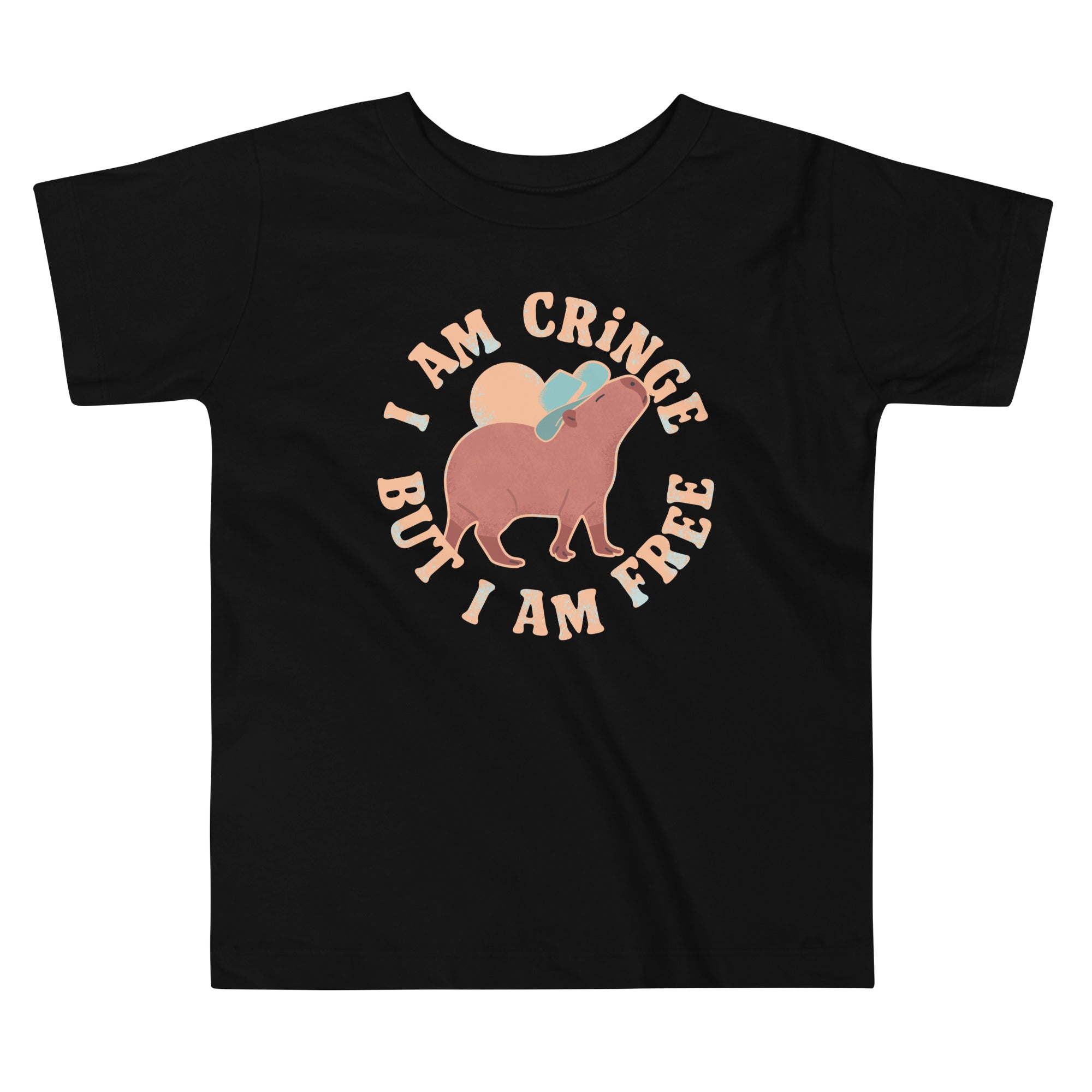 I Am Cringe But I Am Free Kid's Toddler Tee