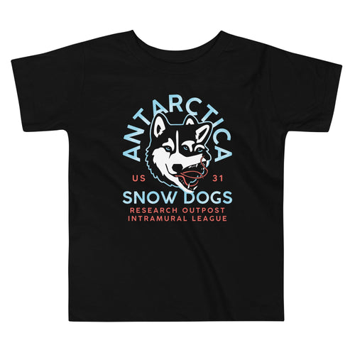 Antarctica Snow Dogs Kid's Toddler Tee