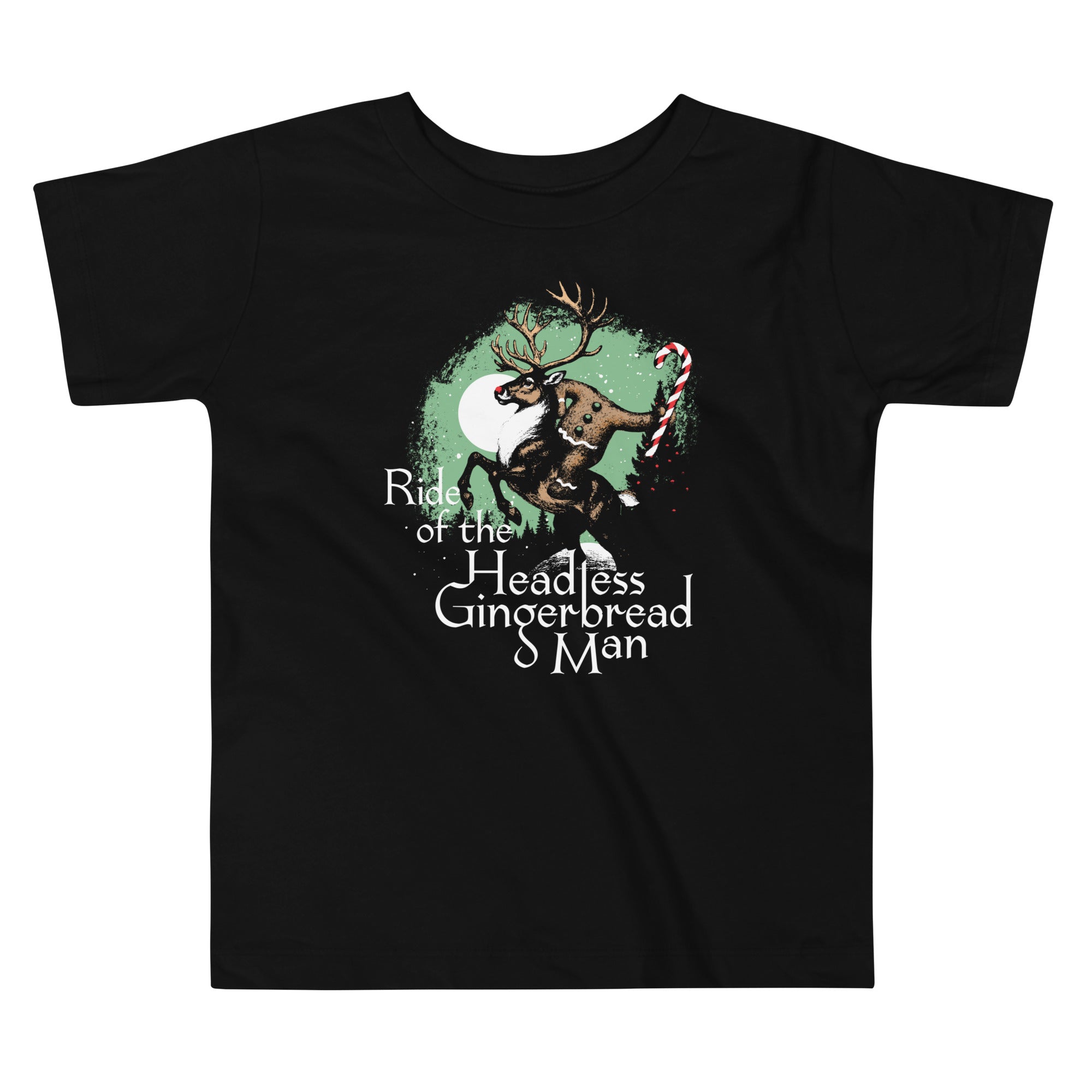 Ride Of The Headless Gingerbread Man Kid's Toddler Tee