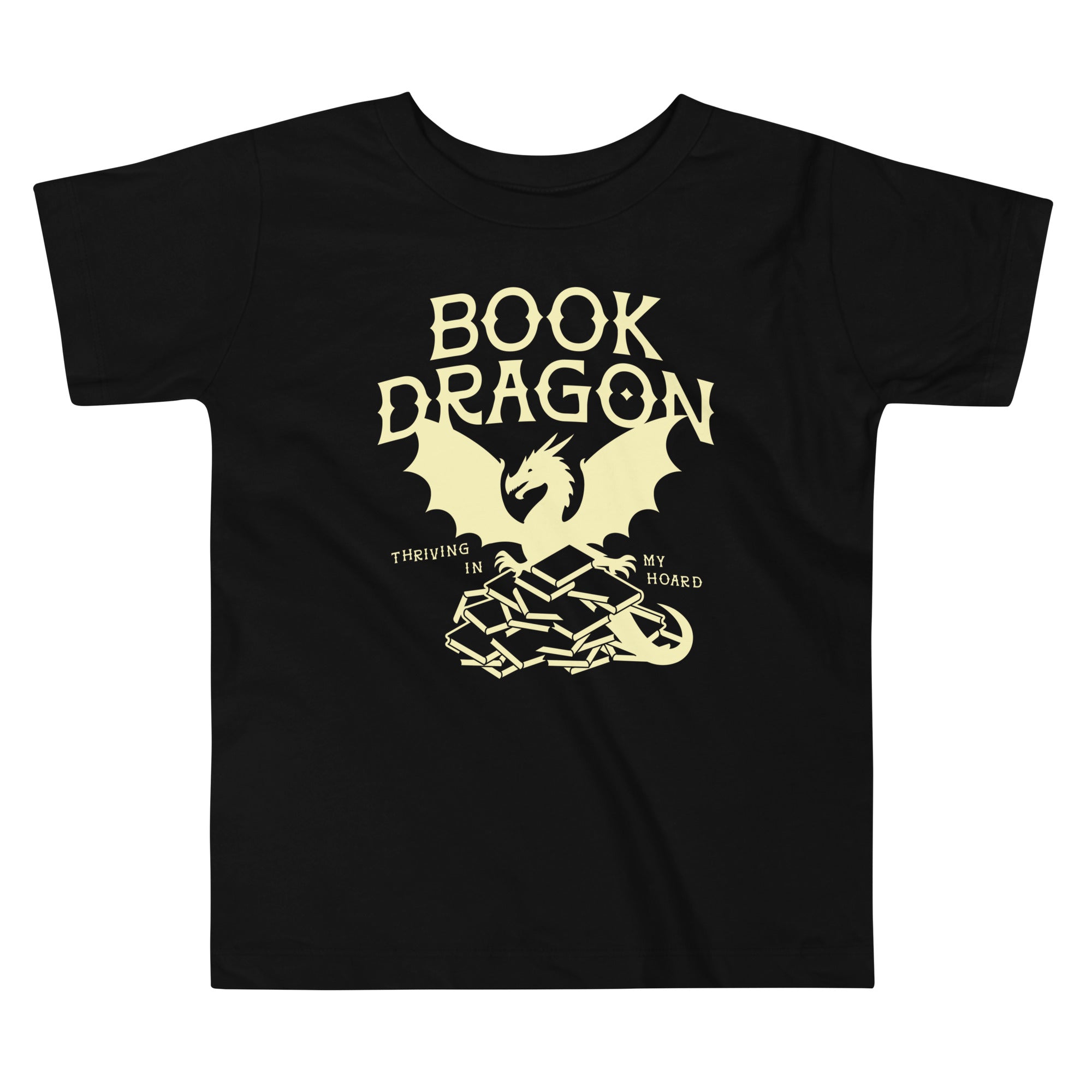 Book Dragon Thriving In My Hoard Kid's Toddler Tee