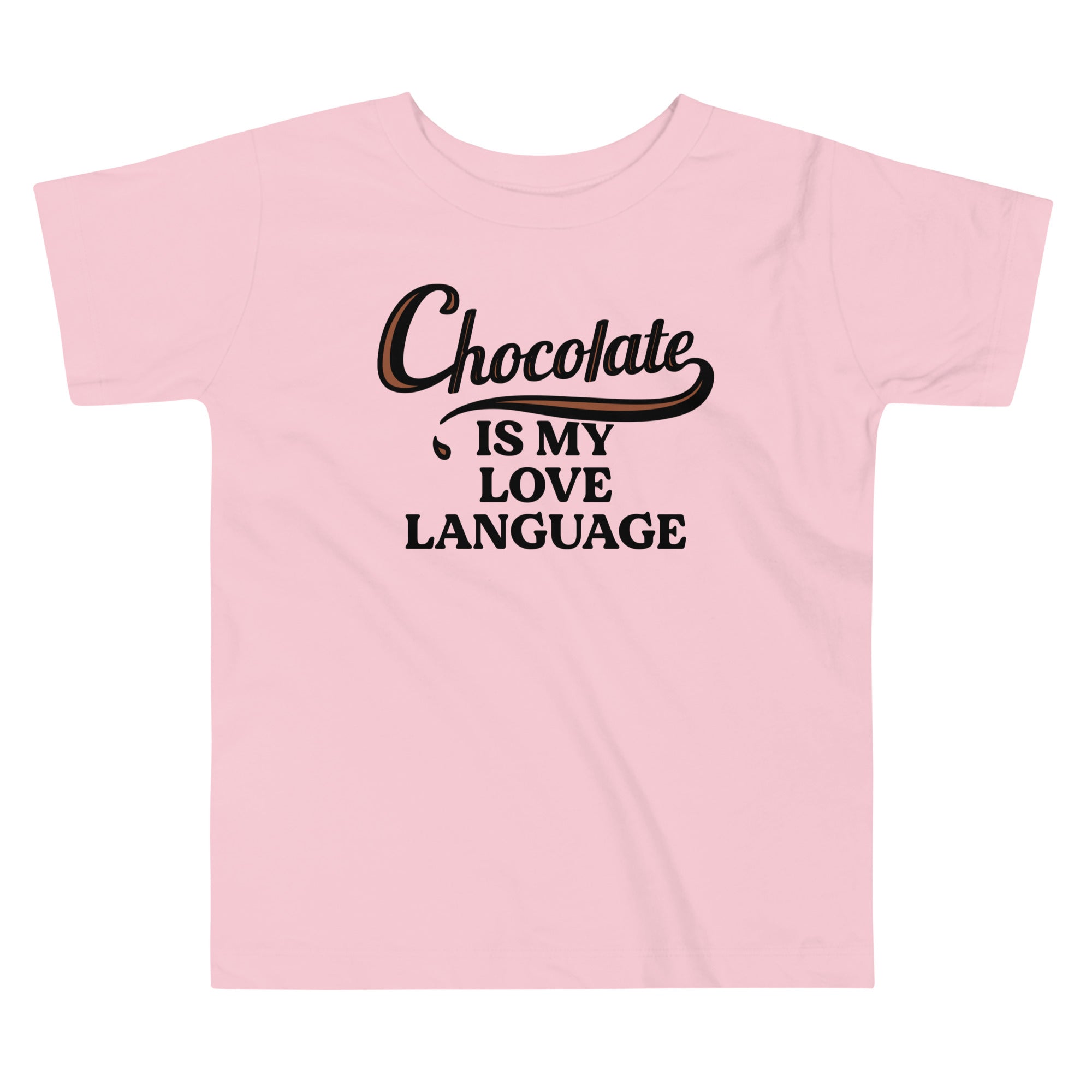 Chocolate Is My Love Language Kid's Toddler Tee