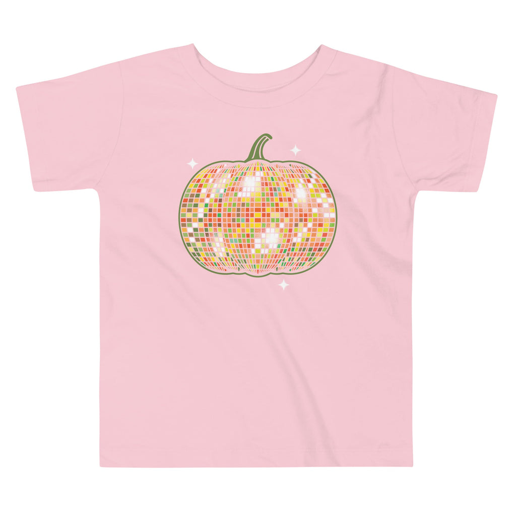 Disco Pumpkin Kid's Toddler Tee