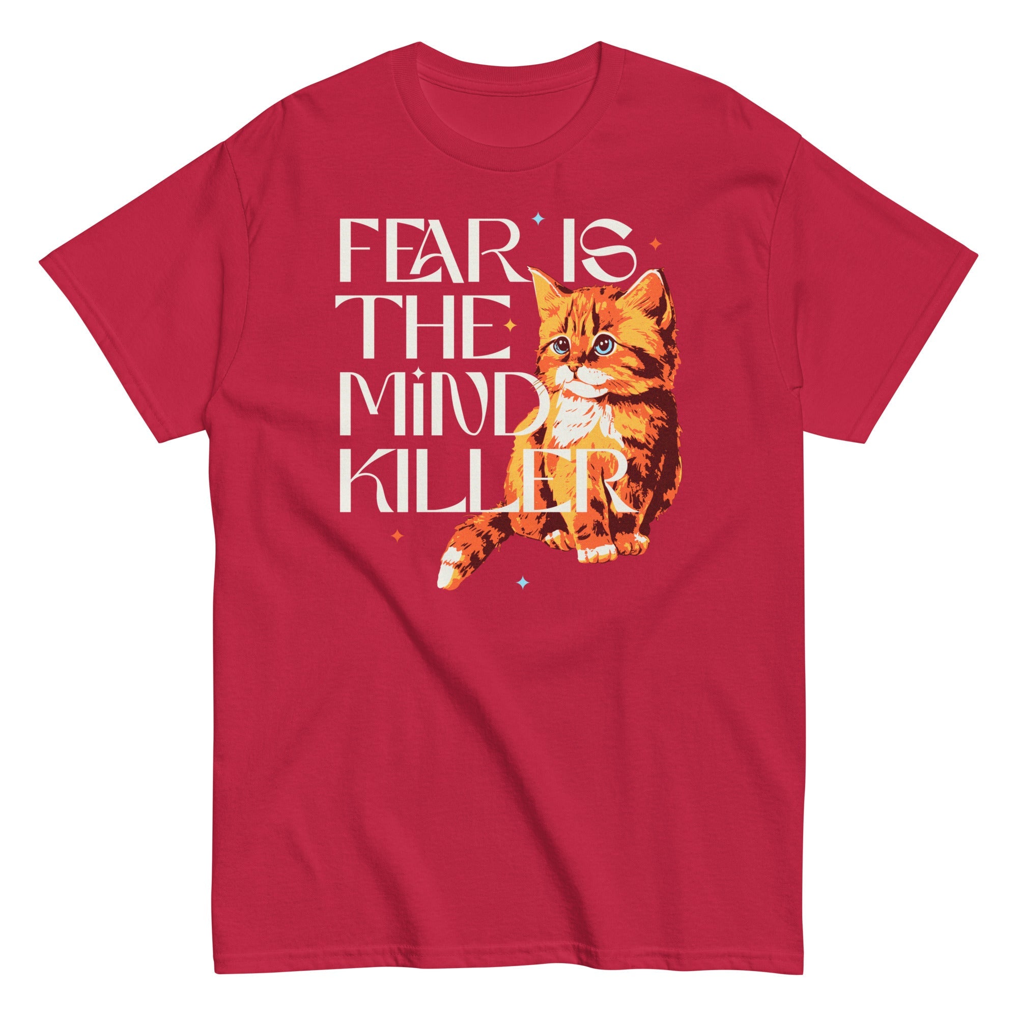 Fear Is The Mind Killer Cat Men's Classic Tee