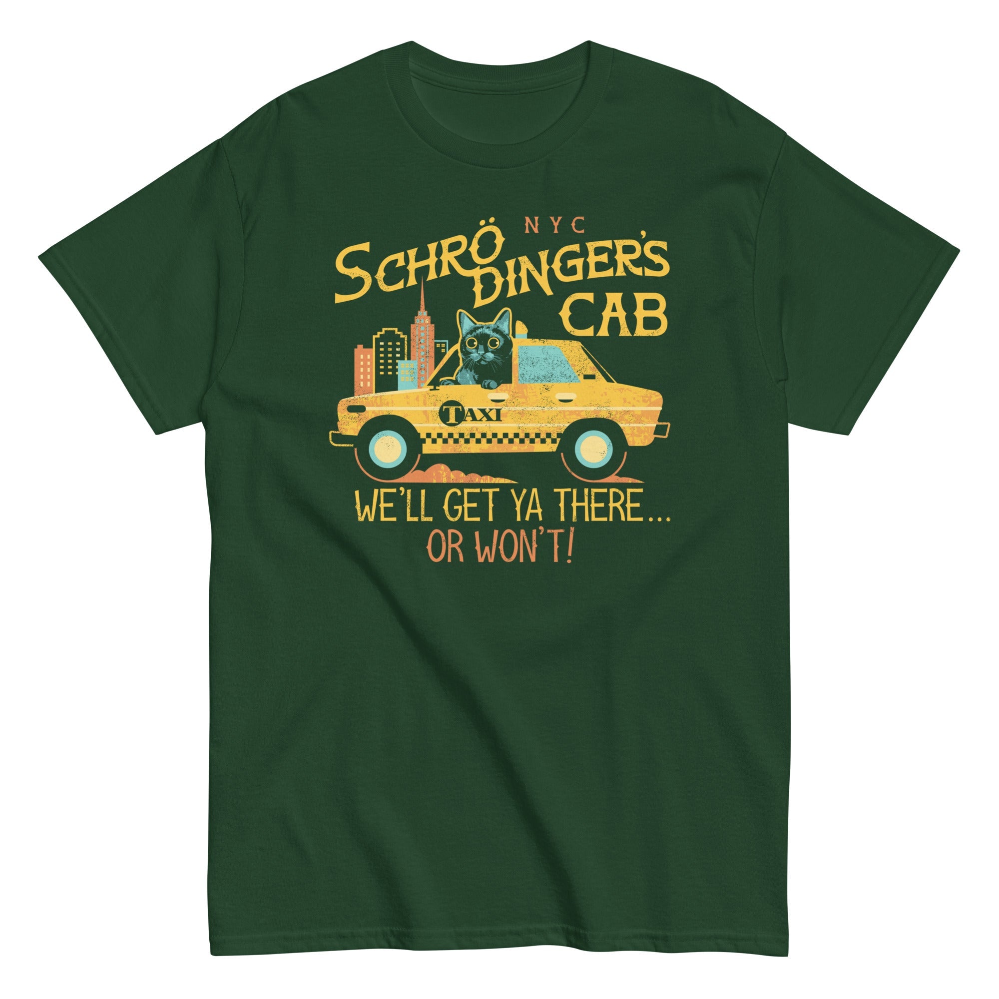 Schrodinger's Cab Men's Classic Tee