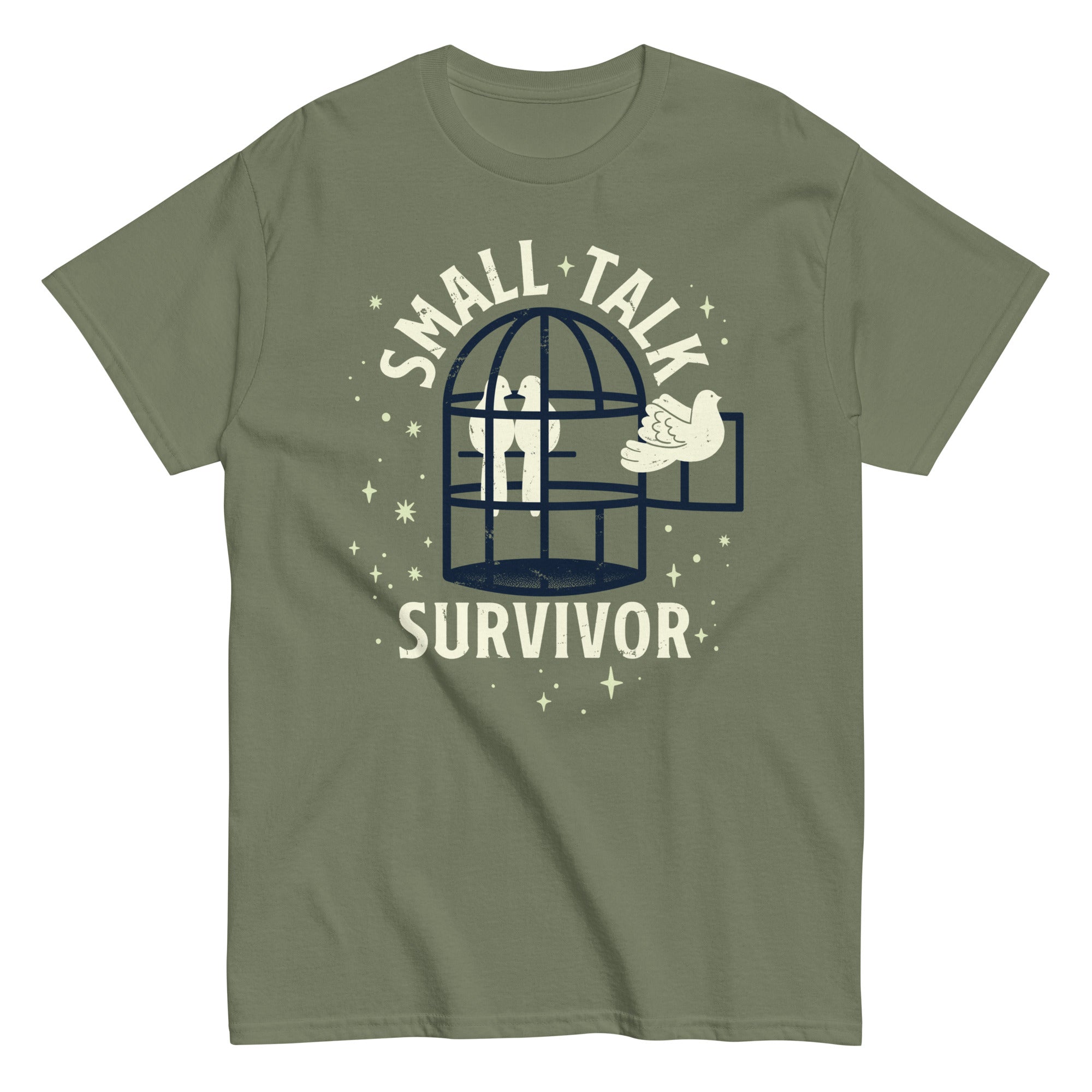 Small Talk Survivor Men's Classic Tee
