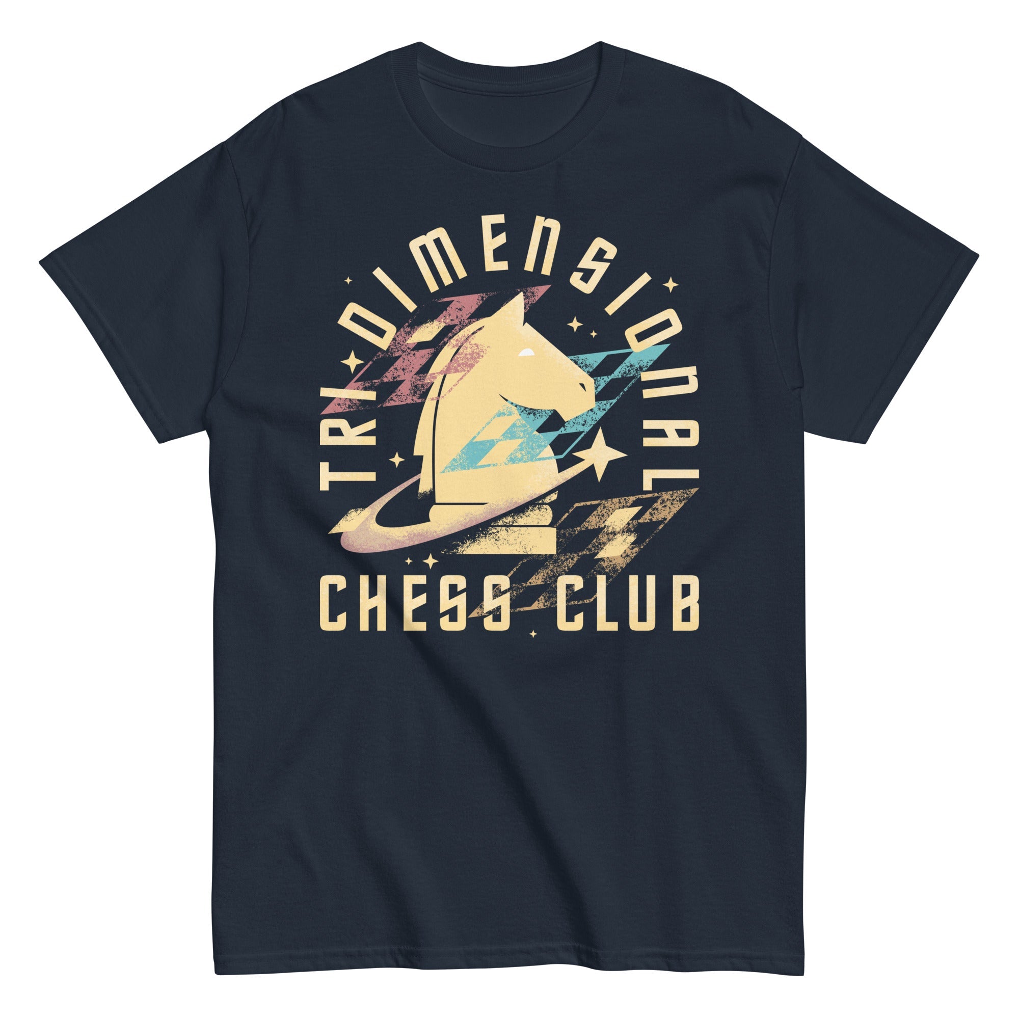 Tri-Dimensional Chess Club Men's Classic Tee