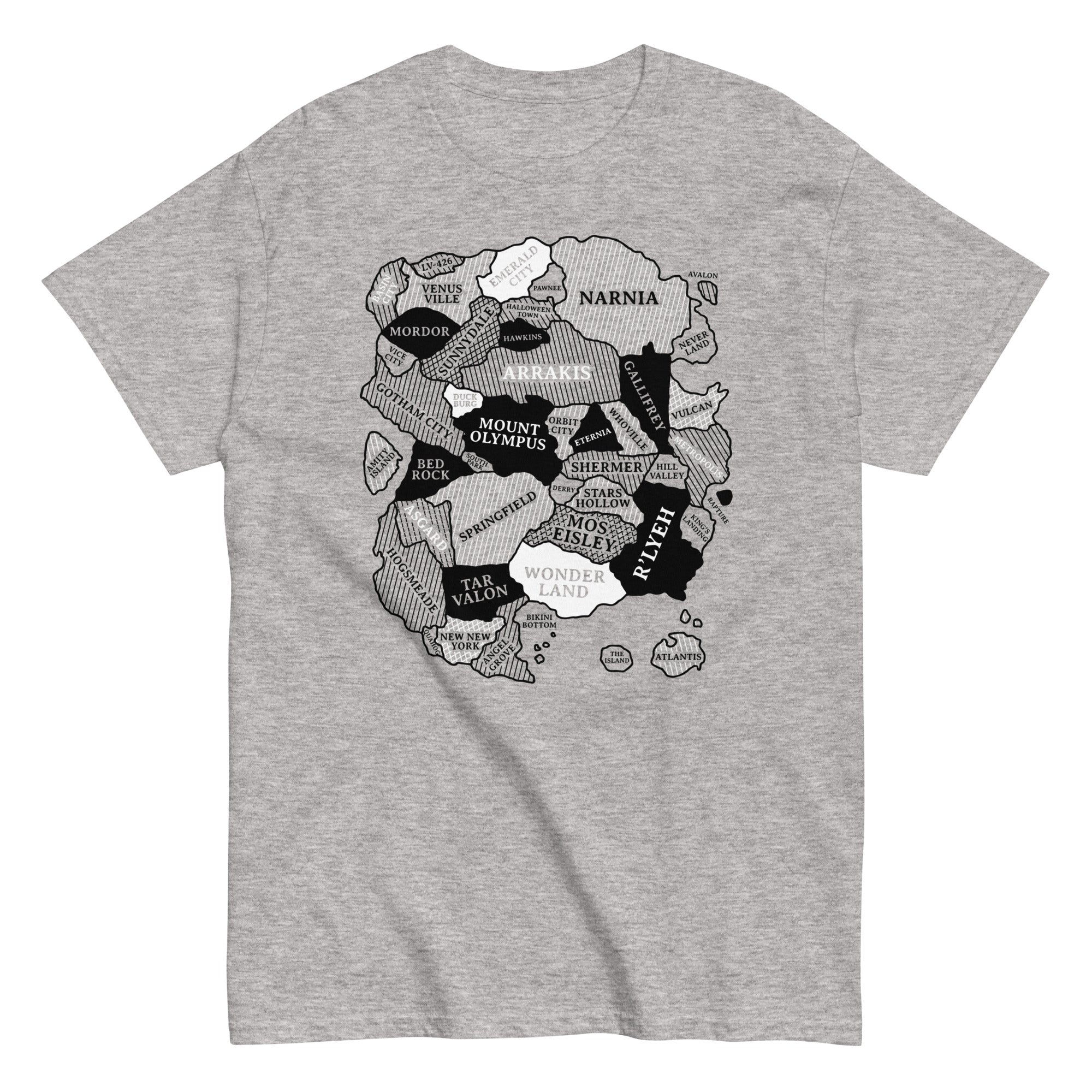World Map Men's Classic Tee