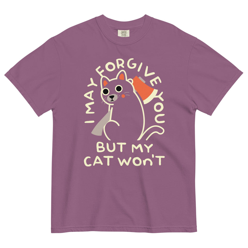 I May Forgive You But My Cat Won't Men's Relaxed Fit Tee