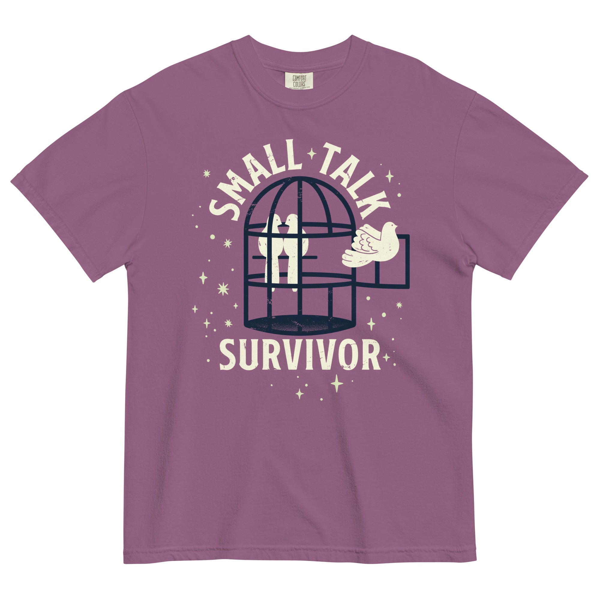 Small Talk Survivor Men's Relaxed Fit Tee