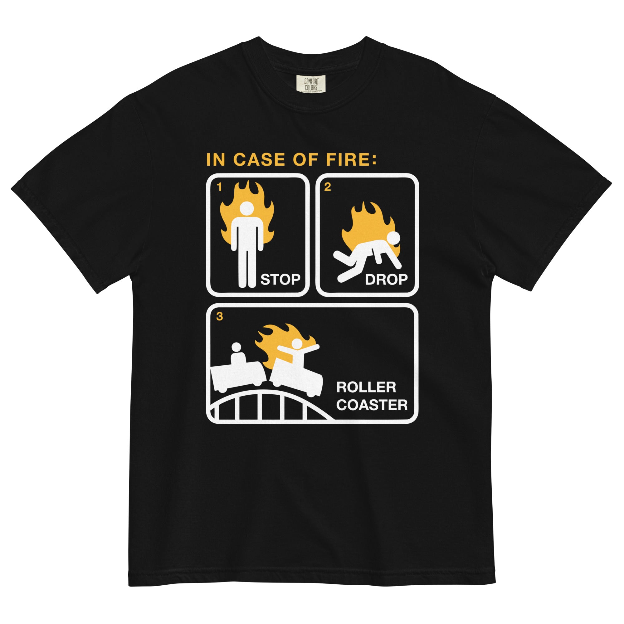 Stop Drop Roller Coaster Men's Relaxed Fit Tee