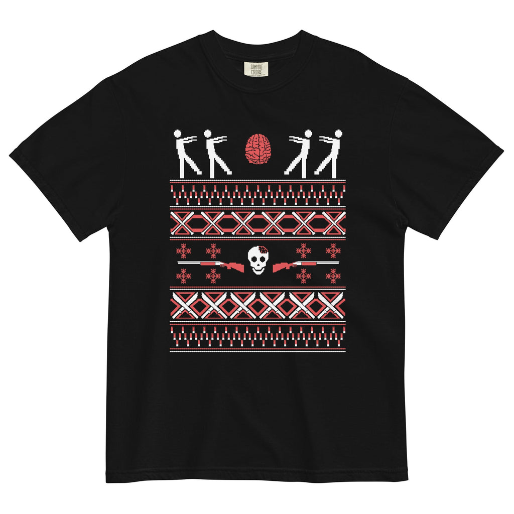Zombie Christmas Sweater Men's Relaxed Fit Tee