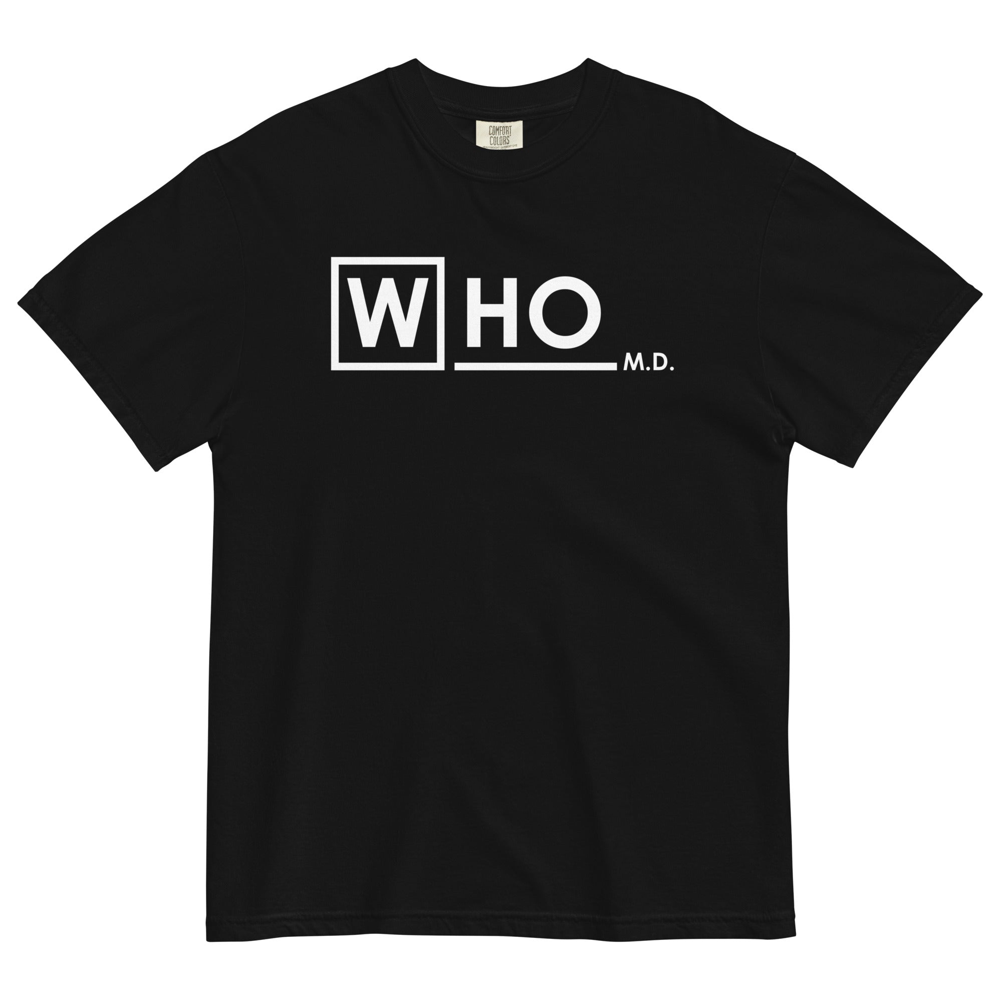 Who MD Men's Relaxed Fit Tee