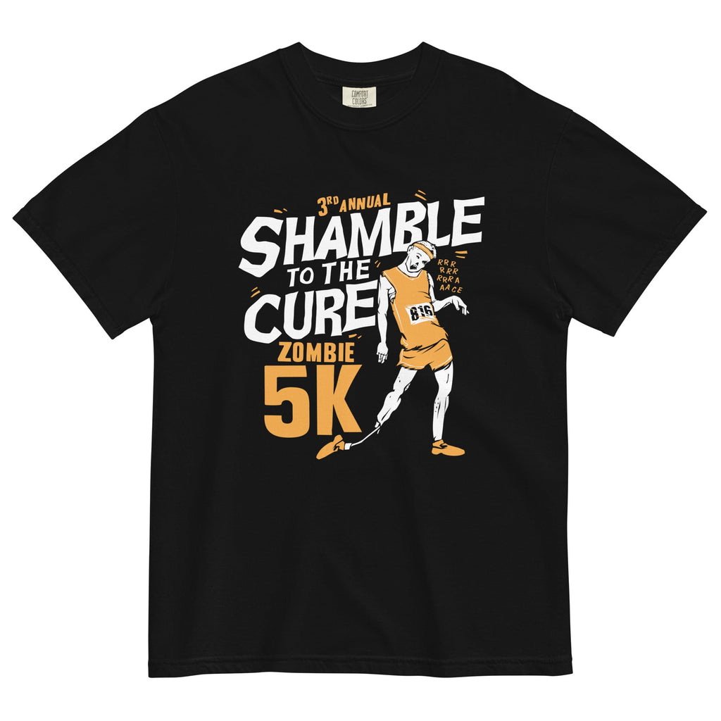 Shamble To The Cure Zombie 5K Men's Relaxed Fit Tee