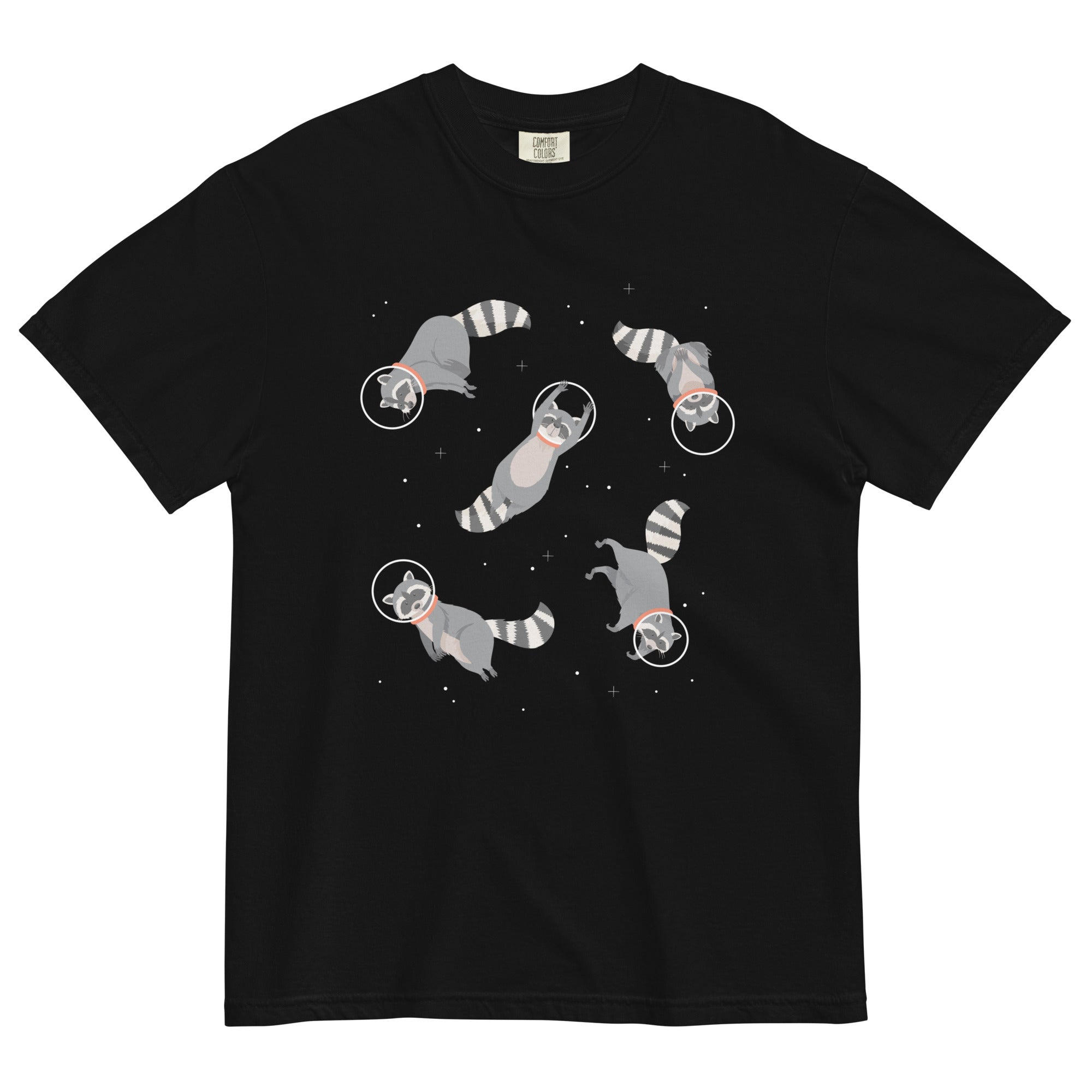 Raccoons In Space Men's Relaxed Fit Tee