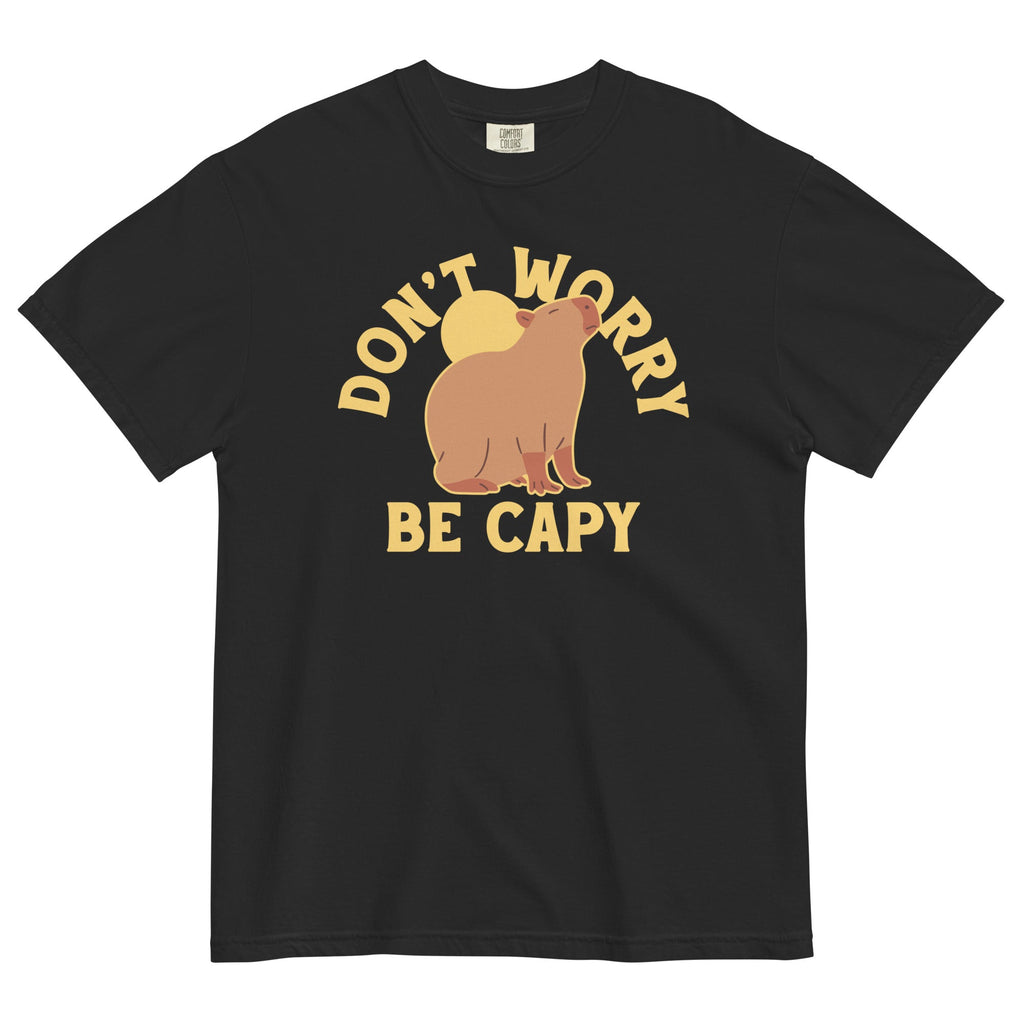 Don't Worry Be Capy Men's Relaxed Fit Tee