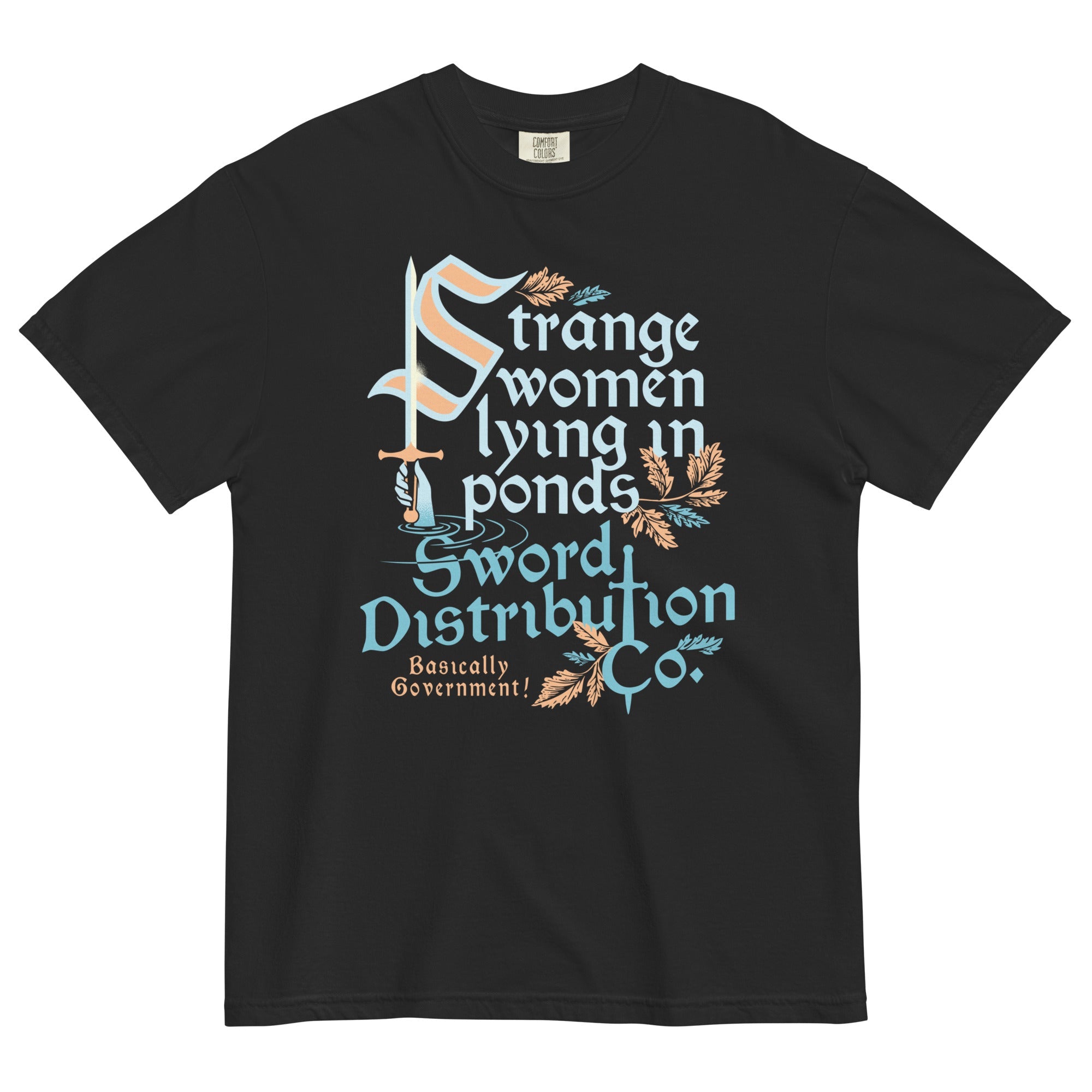Strange Women Lying In Ponds Sword Distribution Co Men's Relaxed Fit Tee