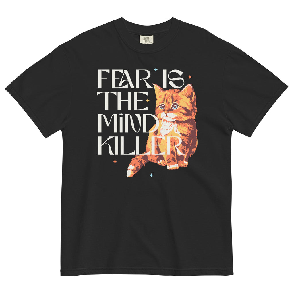 Fear Is The Mind Killer Cat Men's Relaxed Fit Tee