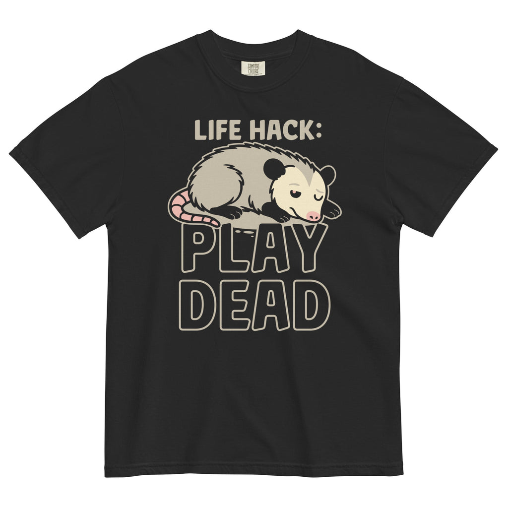 Life Hack Play Dead Men's Relaxed Fit Tee