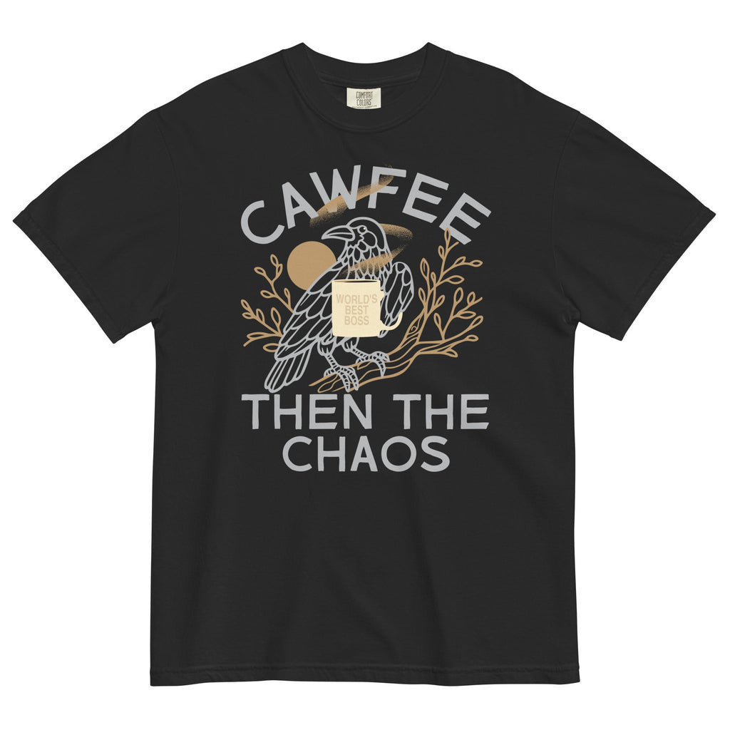 Cawfee Then The Chaos Men's Relaxed Fit Tee