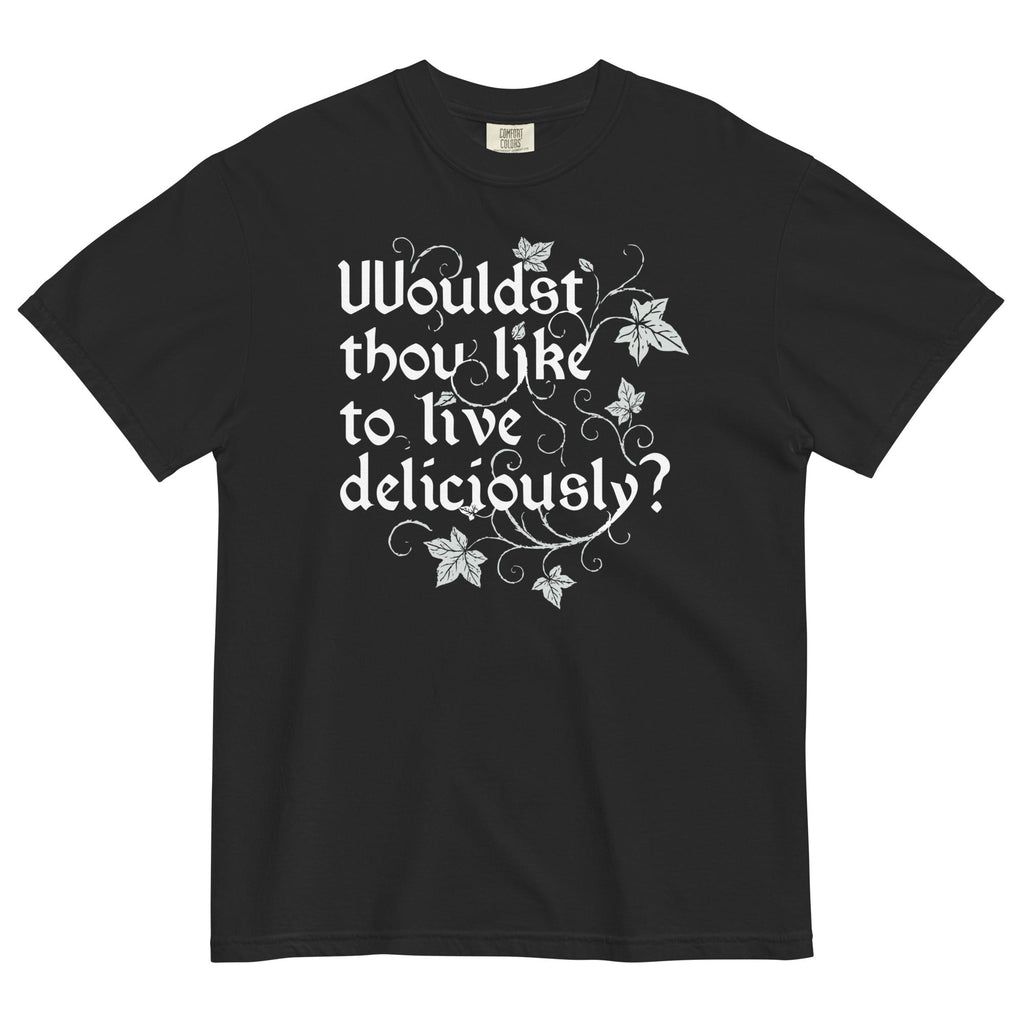 Wouldst Thou Like To Live Deliciously? Men's Relaxed Fit Tee