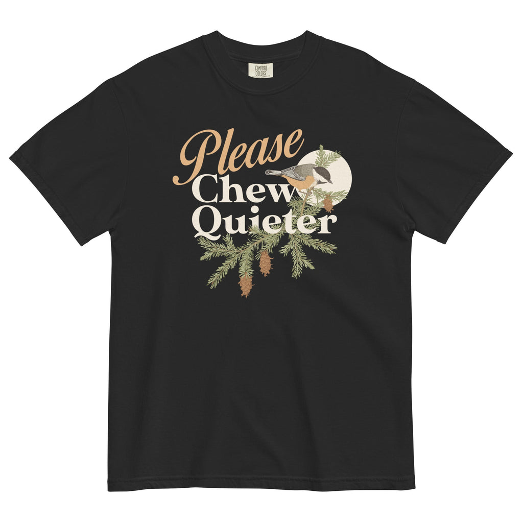 Please Chew Quieter Men's Relaxed Fit Tee