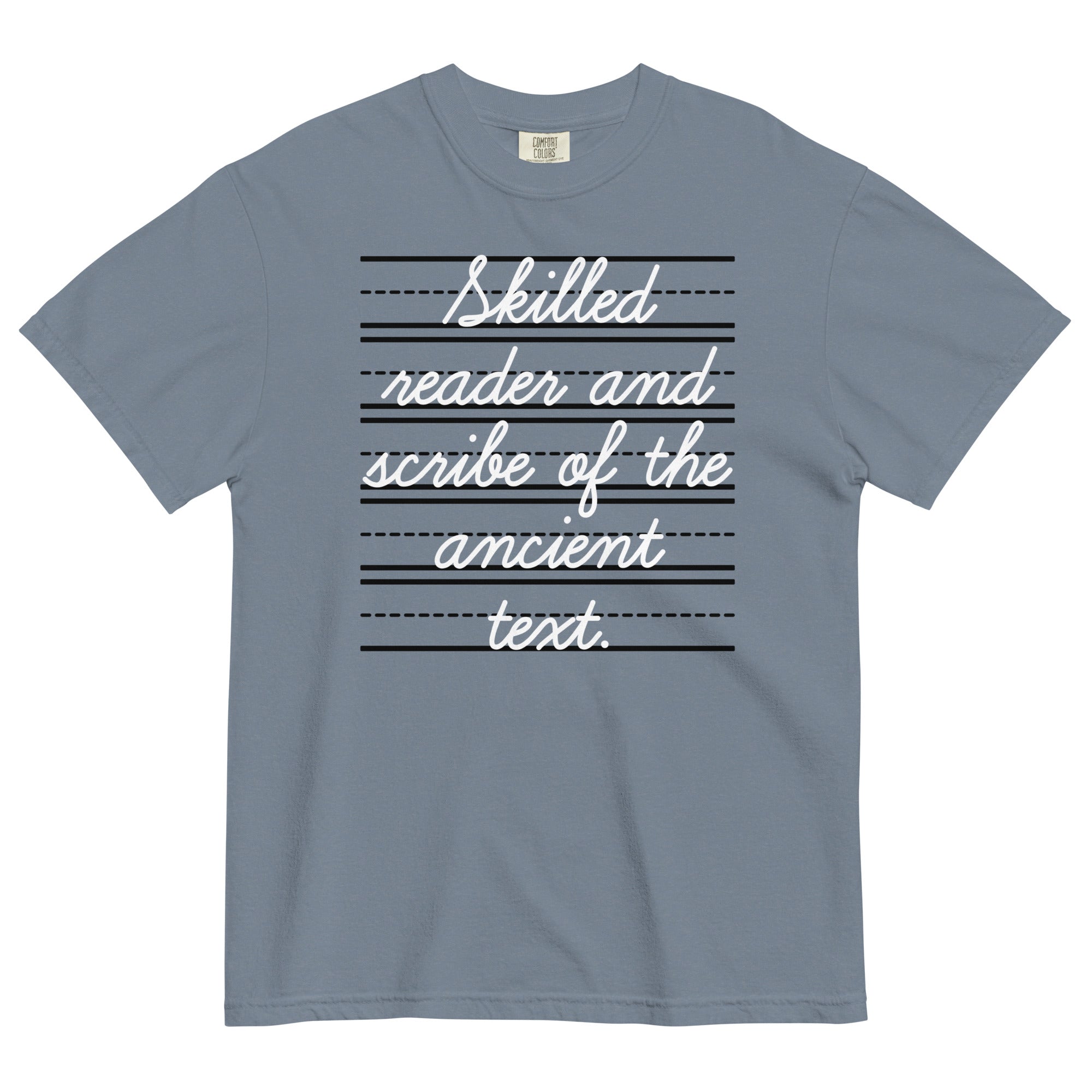 Skilled Reader And Scribe Of The Ancient Text Men's Relaxed Fit Tee